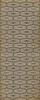 Wavy Lines Sterne - vinyl floor cloth sizes 30x75, 36x90