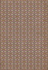 Williamsburg Wavy Lines Voltaire - vinyl floor cloth sizes 96x140, 120x175