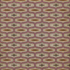 Williamsburg Wavy Lines Voltaire - vinyl floor cloth sizes 60x60, 72x72