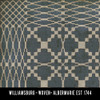 Williamsburg Woven Albemarle - vinyl floor cloth swatch sample