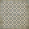 Williamsburg Woven Augusta - vinyl floor cloth sizes 36x36, 48x48