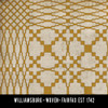 Williamsburg Woven Fairfax - vinyl floor cloth swatch sample