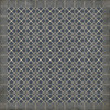 Woven James - vinyl floor cloth size 84x84