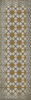 Williamsburg Woven Prince Edward - vinyl floor cloth sizes 24x77, 30x96, 36x115