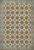 Williamsburg Woven Prince Edward - vinyl floor cloth sizes 20x30, 24x36, 30x44, 38x56