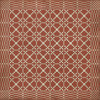 Williamsburg Woven Rappahannock - vinyl floor cloth sizes 36x36, 48x48