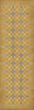 Williamsburg Woven Surry - vinyl floor cloth size 36x115