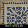 Pattern 21 Mad Hatter Tea Party swatch sample