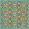 Pattern 25 Augustus - vinyl floor cloth sizes 36x36, 48x48