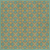 Pattern 25 Augustus - vinyl floor cloth sizes 96x96, 120x120