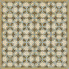 Pattern 25 Gustav - vinyl floor cloth sizes 60x60, 72x72, 84x84