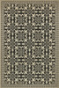 Classic Pattern 55 Gates of Horn and Ivory - vinyl floor cloth sizes 20x30, 24x36, 30x44, 38x56