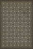 Classic Pattern 55 Dark Skies - vinyl floor cloth sizes 52x76, 70x102
