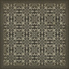 Classic Pattern 55 Dark Skies - vinyl floor cloth sizes60x60, 72x72