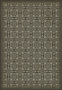 Classic Pattern 55 Dark Skies - vinyl floor cloth sizes 84x120, 96x140, 120x175