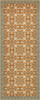 Classic Pattern 55 The Heat of Summer - vinyl floor cloth sizes 30x75, 36x90