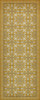 Classic Pattern 55 Busy as a Bee - vinyl floor cloth sizes 30x75, 36x90