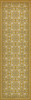Classic Pattern 55 Busy as a Bee - vinyl floor cloth sizes 26x83, 36x115