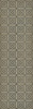 Pattern 56 Mr Gardiner - vinyl floor cloth sizes 24x77, 26x83, 30x96, 36x115