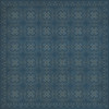 Pattern 28 Blue Bandana - vinyl floor cloth sizes 60x60, 72x72, 84x84