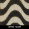 Pattern 18 Frequency - vinyl floor cloth swatch sample
