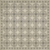 Pattern 28 Silent - vinyl floor cloth sizes 60x60, 72x72, 84x84