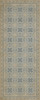 Pattern 28 Solitude - vinyl floor cloth sizes 30x75, 36x90