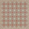 Pattern 28 You're Not Going Mad - vinyl floor cloth sizes 60x60, 72x72, 84x84