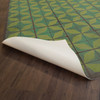 Classic Pattern 54 All Systems Go - vinyl floor cloth underside 