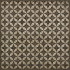 Classic Pattern 54 Asteroid Field - vinyl floor cloth sizes 96x96, 120x120