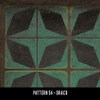 Classic Pattern 54 Draco - vinyl floor cloth swatch sample