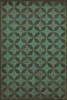 Classic Pattern 54 Draco - vinyl floor cloth sizes 20x30, 24x36, 30x44, 38x56