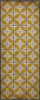 Classic Pattern 54 Solar Panels - vinyl floor cloth sizes 30x75, 36x90