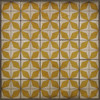 Classic Pattern 54 Solar Panels - vinyl floor cloth sizes 36x36, 48x48
