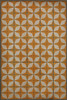Classic Pattern 54 Supernova - vinyl floor cloth sizes 52x76, 70x102