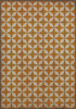 Classic Pattern 54 Supernova - vinyl floor cloth size 84x120