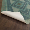 Pattern 61 Wanderlust - vinyl floor cloth underside 