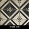 Classic Pattern 20 Stark - vinyl floor cloth swatch