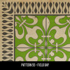 Swatches for Pattern 55 - vinyl floor cloths