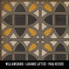 Swatches for Laramie Lattice - vinyl floor cloths