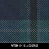 Pattern 66 The Lake District - vinyl floor cloth swatch sample