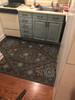 Pura Vida customer use of Mere Formality vinyl floor cloth