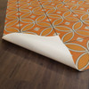 Pattern 70 My Illuminated Soul - vinyl floor cloth underside 