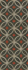 Pattern 70 When the Reaper Comes - vinyl floor cloth sizes 30x75, 36x90