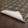 Pattern 70 When the Reaper Comes - vinyl floor cloth underside 