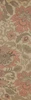 Pattern 71 Kyoto - vinyl floor cloth sizes 24x77, 30x96, 26x83, 36x115