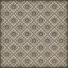 Williamsburg Bookbinder Davis - vinyl floor cloth size 96x96, 120x120