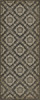 Williamsburg Bookbinder Dixon - vinyl floor cloth size 36x90