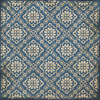 Williamsburg Bookbinder Nicolson - vinyl floor cloth sizes  36x36, 48x48