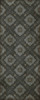 Williamsburg Bookbinder Stark - vinyl floor cloth size 36x90